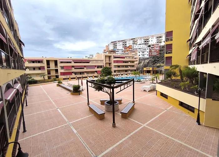 公寓 Olivia Sunset Bliss - Ac, Fibre Net, Large Pool, La Gomera And Ocean View *