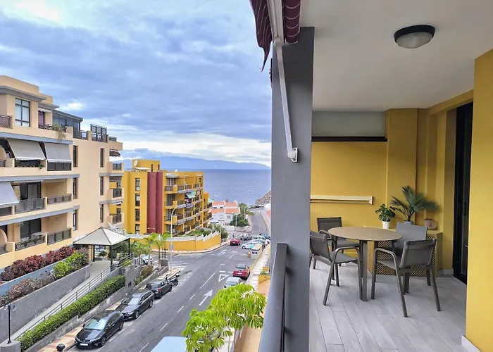 Olivia Sunset Bliss - Ac, Fibre Net, Large Pool, La Gomera And Ocean View 아파트
