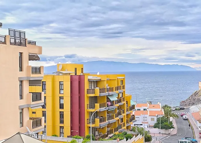 Olivia Sunset Bliss - Ac, Fibre Net, Large Pool, La Gomera And Ocean View Apartment *