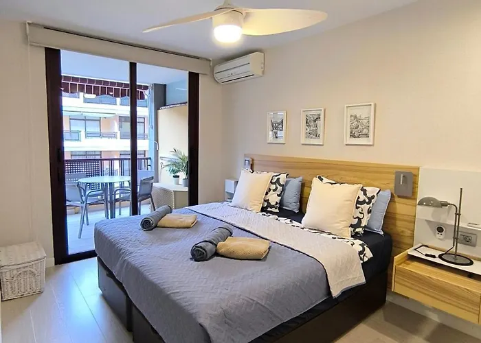 公寓 Olivia Sunset Bliss - Ac, Fibre Net, Large Pool, La Gomera And Ocean View 圣地亚哥港